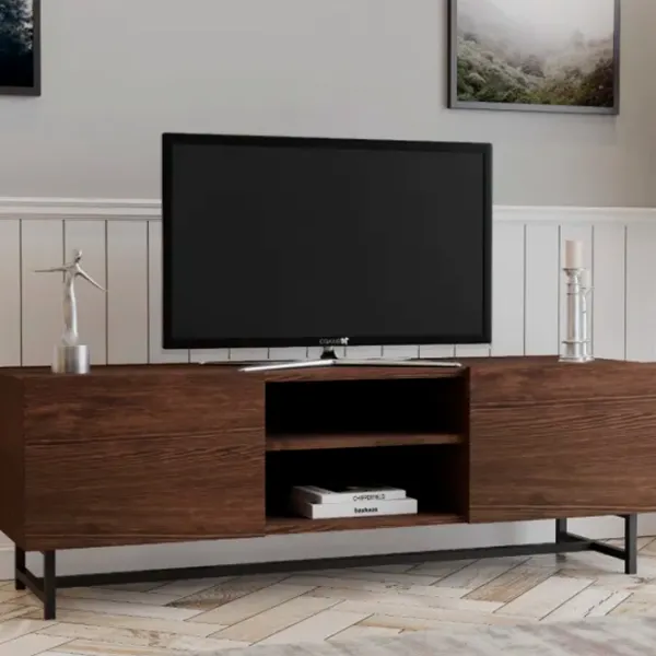 Тумба под телевизор Trendy Wood 50 x 150 x 41см / Массив photo 5