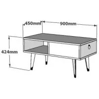 Журнальный столик Trendy Delux GTR006108 Белый photo 5