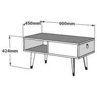 Журнальный столик Trendy Delux GTR006109 Белый photo 3