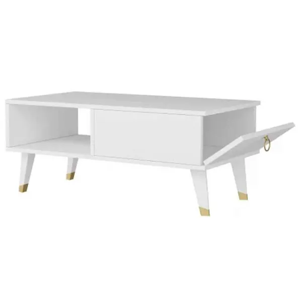 Măsuță de cafea Trendy Delux GTR006110 White photo 1