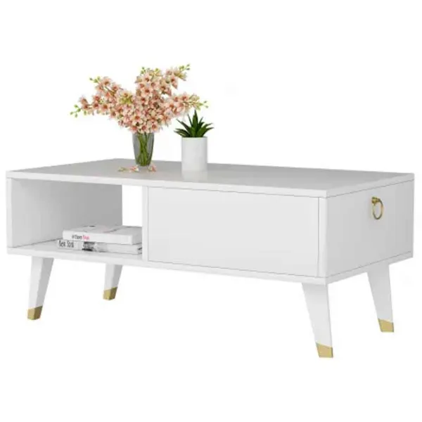 Măsuță de cafea Trendy Delux GTR006110 White photo 2