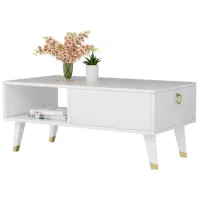 Măsuță de cafea Trendy Delux GTR006110 White photo 2