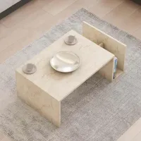 Măsuță de cafea Trendy Memo GTR006117 Travertine photo 5