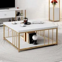 Măsuță de cafea Trendy Zenn GTR006090 White photo 3