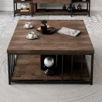 Măsuță de cafea Trendy Zenn GTR006168 Brown photo 5