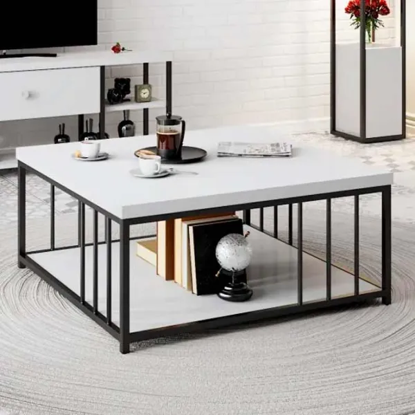 Măsuță de cafea Trendy Zenn GTR006170 White photo 3