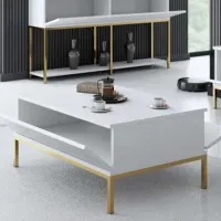 Măsuță de cafea Trendy Lord GTR006133 White photo 3