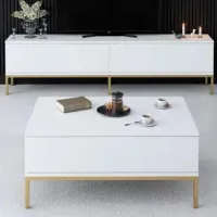 Măsuță de cafea Trendy Lord GTR006133 White photo 5