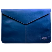 Чехол для ноутбука Baggins Leather Sleeve 14" / Синий