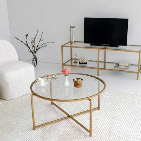Журнальный столик Trendy Gold Sun GTR000817 Золото photo 2