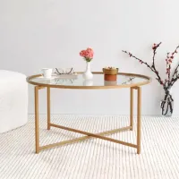 Măsuță de cafea Trendy Gold Sun GTR000817 Gold photo 4