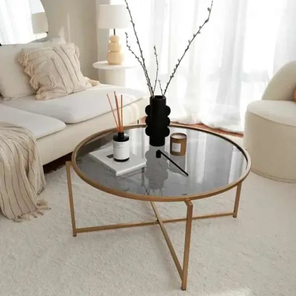Журнальный столик Trendy Gold Sun GTR000818 Тёмно-золотой photo 4