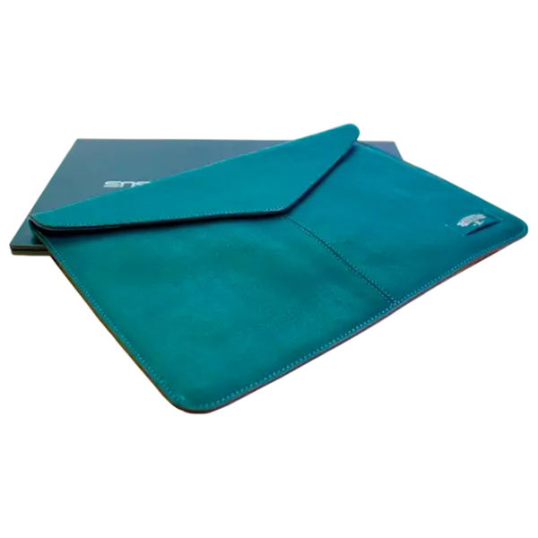 Husă pentru laptop Baggins Leather Sleeve 14" / Emerald photo 4