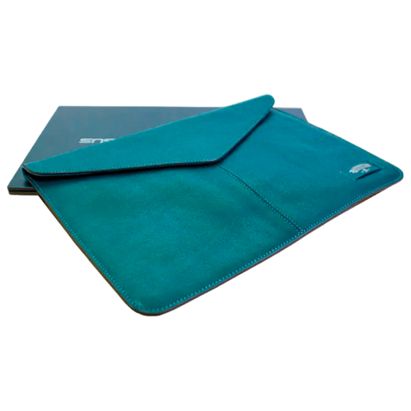 Husă pentru laptop Baggins Leather Sleeve 14" / Emerald photo 4