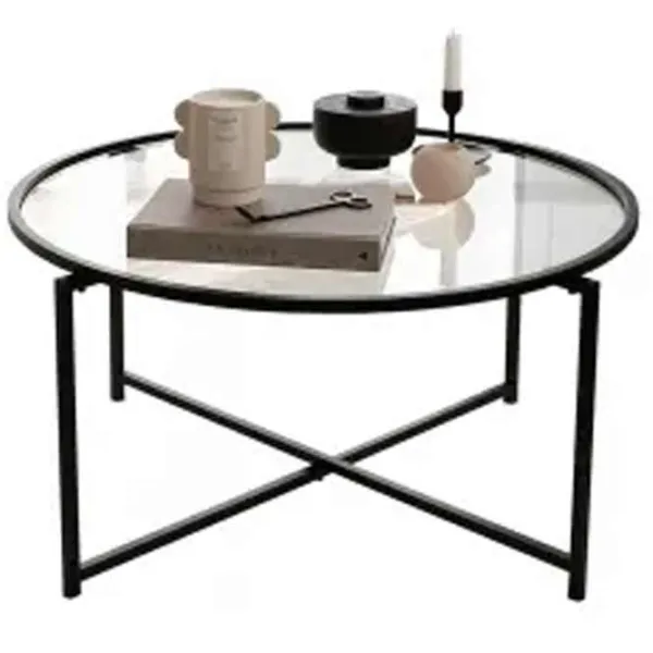 Măsuță de cafea Trendy Gold Sun GTR000815 Black photo 1