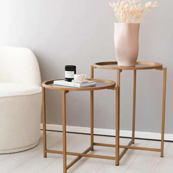 Măsuță de cafea Trendy S407K GTR000763 Gold photo 3