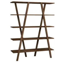 Etajeră Trendy Pearl  144 x 115 x 29.5 cm / PAL / Walnut