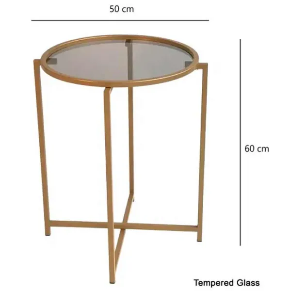 Măsuță de cafea Trendy S407U GTR000764 Gold photo 6