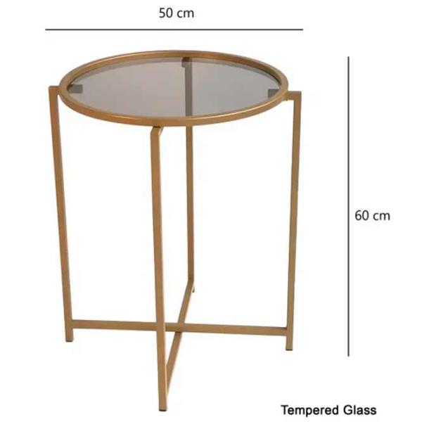 Măsuță de cafea Trendy S407U GTR000764 Gold photo 6