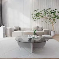 Măsuță de cafea Trendy Himalaya GTR000765 White photo 2