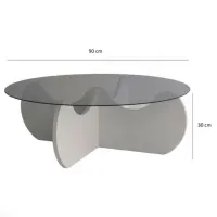 Măsuță de cafea Trendy Himalaya GTR000765 White photo 8