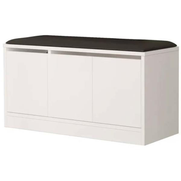 Обувной шкаф Trendy MR2-W 45.8 x 89.6 x 35.5см /White /Белый photo 1