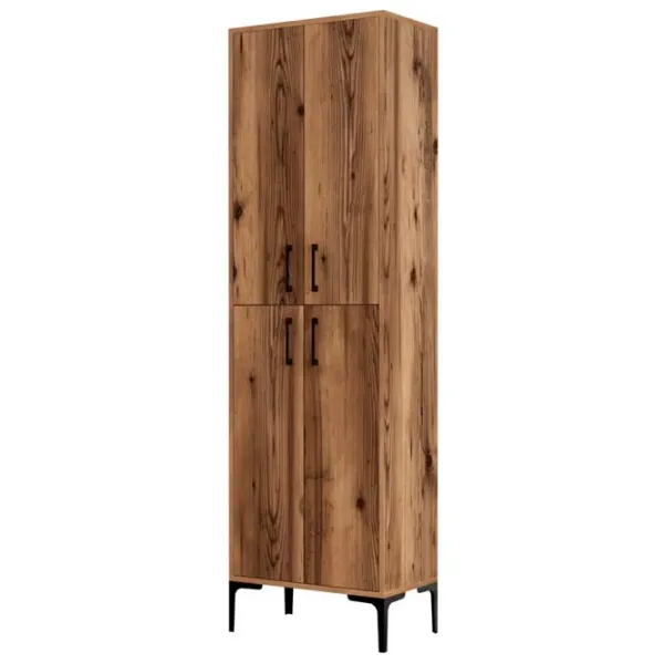 Dulap pentru încălțăminte Trendy Berlin A 200 x 60 x 35 /Nuc /Nuc photo 1