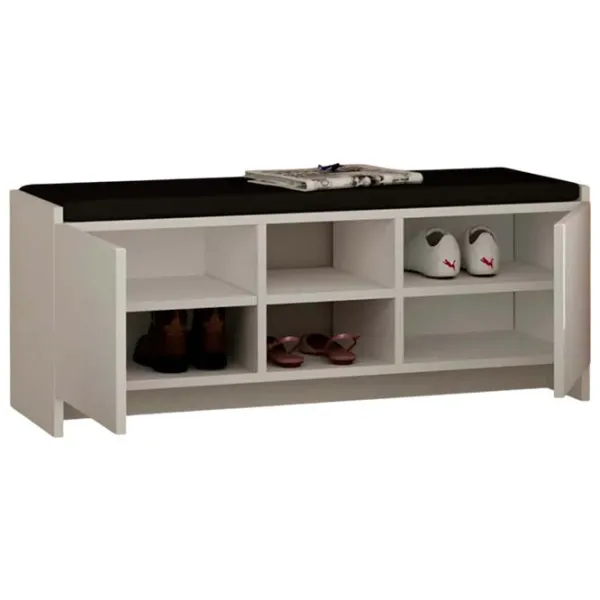 Обувной шкаф Trendy Zulla 43 x 110 x 37см /White /Белый photo 3
