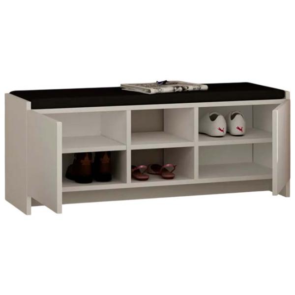 Обувной шкаф Trendy Zulla 43 x 110 x 37см /White /Белый photo 3
