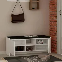 Обувной шкаф Trendy Zulla 43 x 110 x 37см /White /Белый photo 4