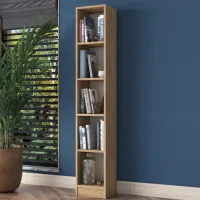 Стеллаж Trendy HC114 170 x 30 x 25см cm / ЛДСП / Oak photo 2