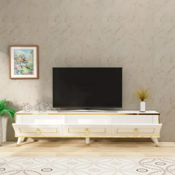 Тумба под телевизор Trendy Sona 45 x 180 x 30см / ДСП photo 6