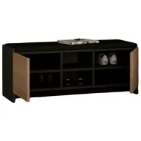 Обувной шкаф Trendy Zulla 43 x 110 x 37см /Антрацит /Сонома photo 2