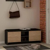 Обувной шкаф Trendy Zulla 43 x 110 x 37см /Антрацит /Сонома photo 3