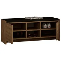 Обувной шкаф Trendy Zulla 43 x 110 x 37см /Дуб темный /Темный дуб photo 2