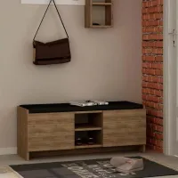 Обувной шкаф Trendy Zulla 43 x 110 x 37см /Дуб темный /Темный дуб photo 5