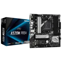 Материнская плата ASRock A520M PRO4 mATX / AMD A520M photo 2