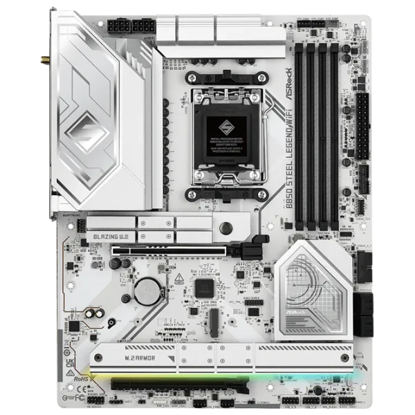 Placă de bază ASRock B850 STEEL LEGEND WIFI ATX / AMD B850 photo 1