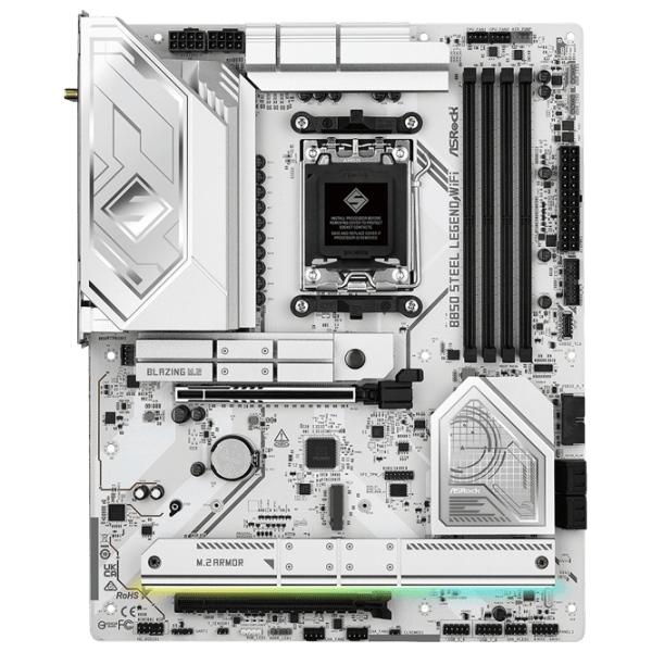 Placă de bază ASRock B850 STEEL LEGEND WIFI ATX / AMD B850 photo 1
