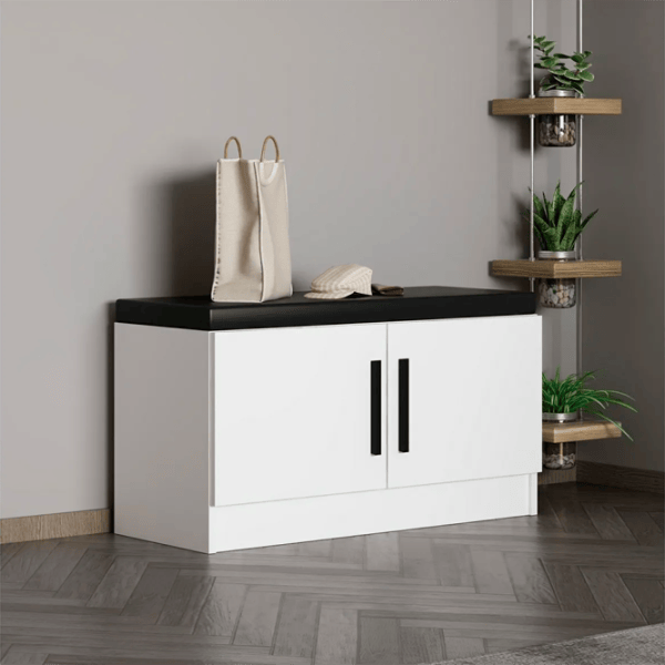 Обувной шкаф Trendy Noe 50 x 90 x 35см /White /Белый photo 4