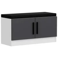 Обувной шкаф Trendy Noe 50 x 90 x 35см /White /Антрацит