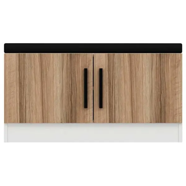 Обувной шкаф Trendy Noe 50 x 90 x 35см /White /Орех photo 2