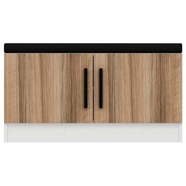 Обувной шкаф Trendy Noe 50 x 90 x 35см /White /Орех photo 2
