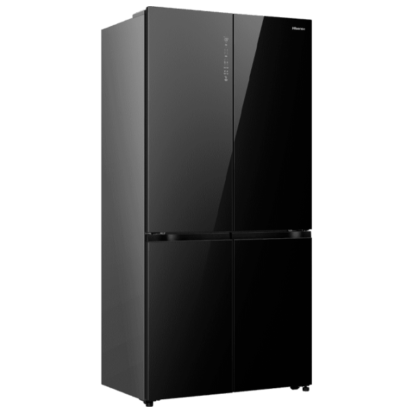 Frigider Hisense RQ768N4GBE cu congelator jos 591 l / 190 cm / Black photo 3