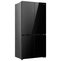Frigider Hisense RQ768N4GBE cu congelator jos 591 l / 190 cm / Black photo 3