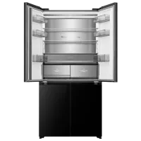 Frigider Hisense RQ768N4GBE cu congelator jos 591 l / 190 cm / Black photo 5
