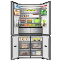 Frigider Hisense RQ768N4GBE cu congelator jos 591 l / 190 cm / Black photo 8