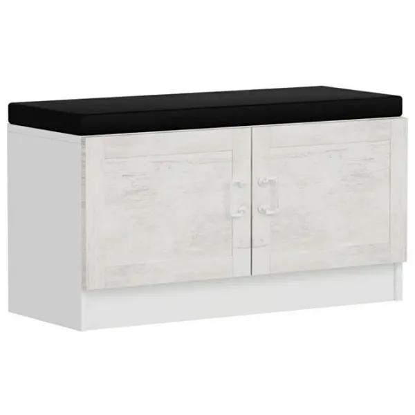Dulap pentru încălțăminte Trendy Noe 50 x 90 x 35 /White /White photo 1