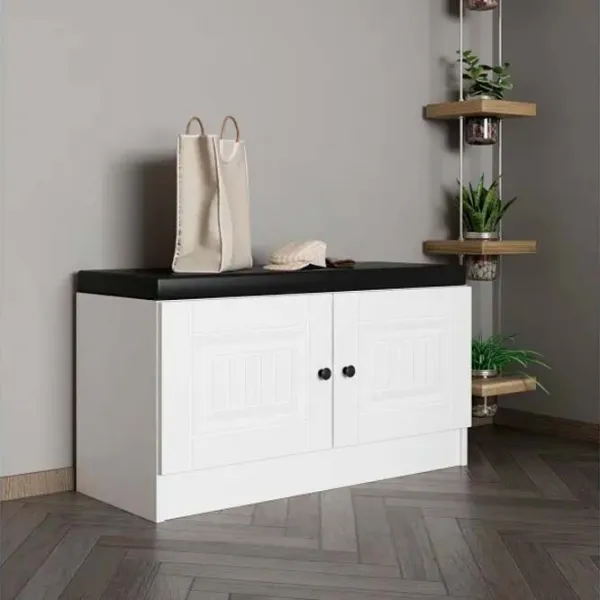 Обувной шкаф Trendy Noe 50 x 90 x 35см /White /Белый photo 3