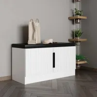 Dulap pentru încălțăminte Trendy Noe 50 x 90 x 35 /White /White photo 2